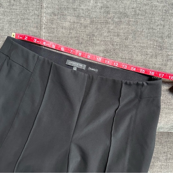Lafayette 148 Gramercy Acclaimed Pintuck Stretch Ankle Pants 14 - Picture 9 of 13
